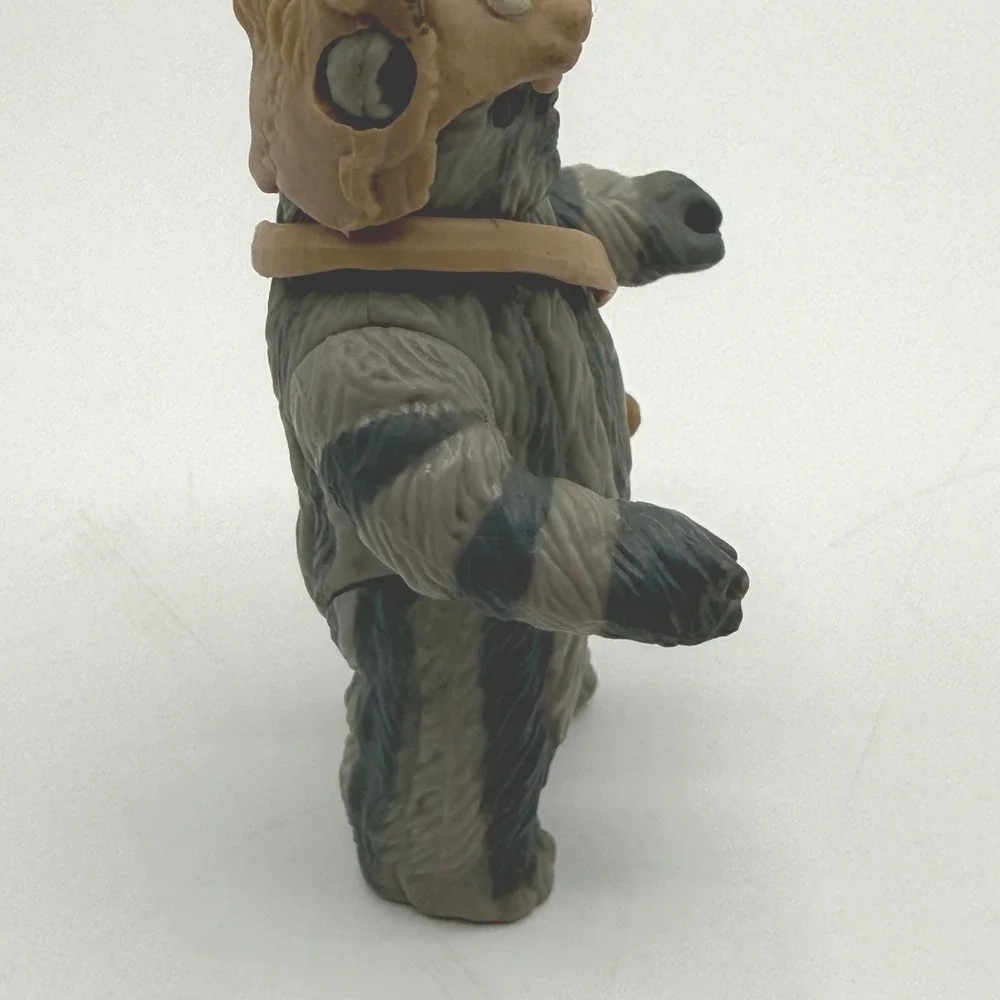 Vintage 1984 Star Wars‎ Kenner Teebo Ewok Action Figure with Hood and Satchel